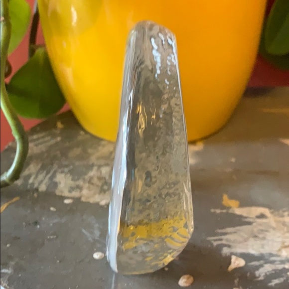 ZAJECAR 24% lead crystal BUNNY rabbit paperweight - Picture 8 of 8